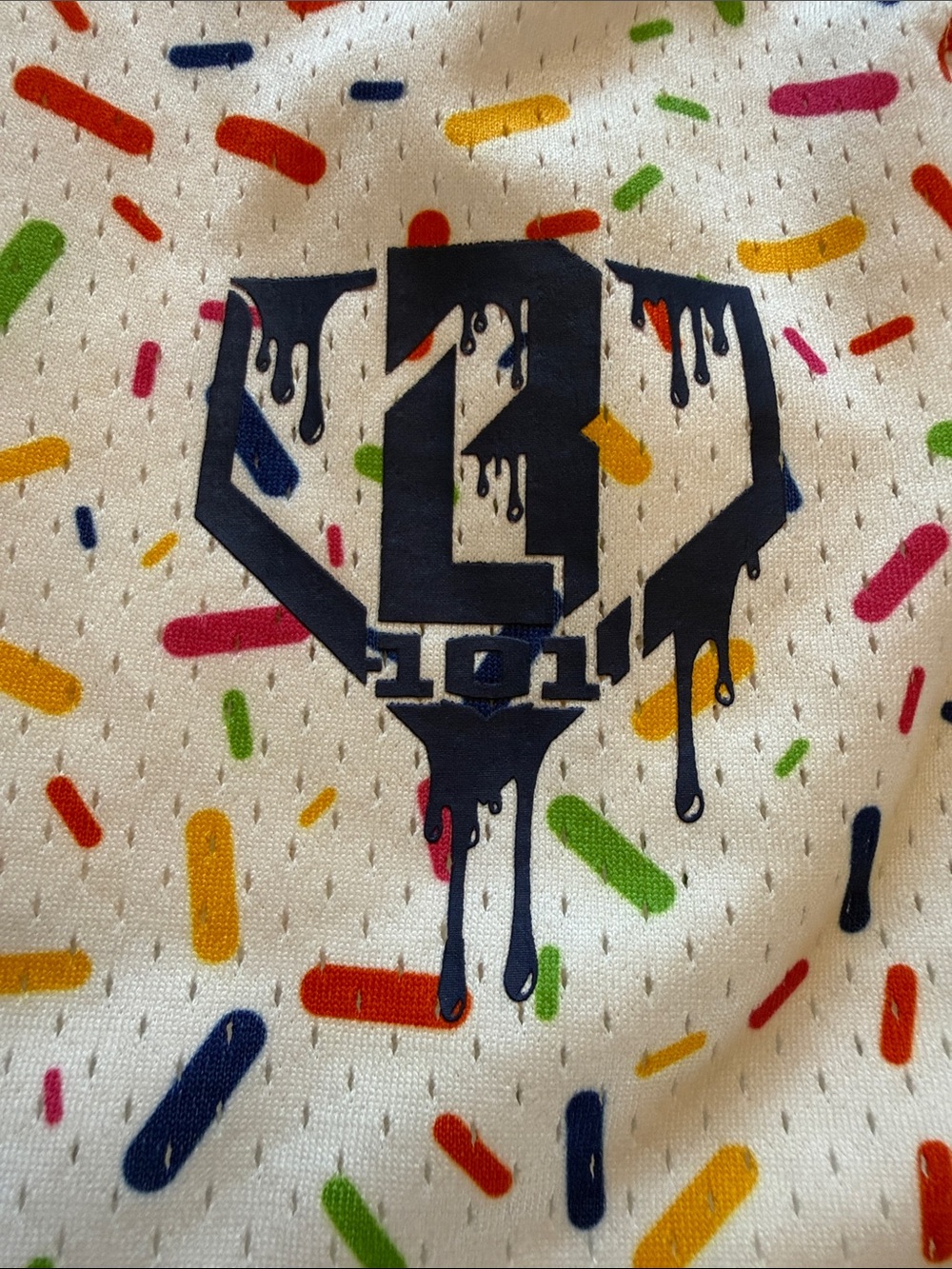BASEBALL LIFESTYLE 101 ICE CREAM MESH SHORTS VANILLA - Picture 4 of 9